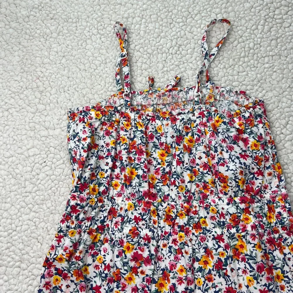 Old Navy Floral Tank Dress Small 6-7